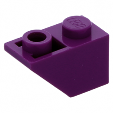 LEGO tetőelem fordított 45°-os 2×1, sötétlila (3665)
